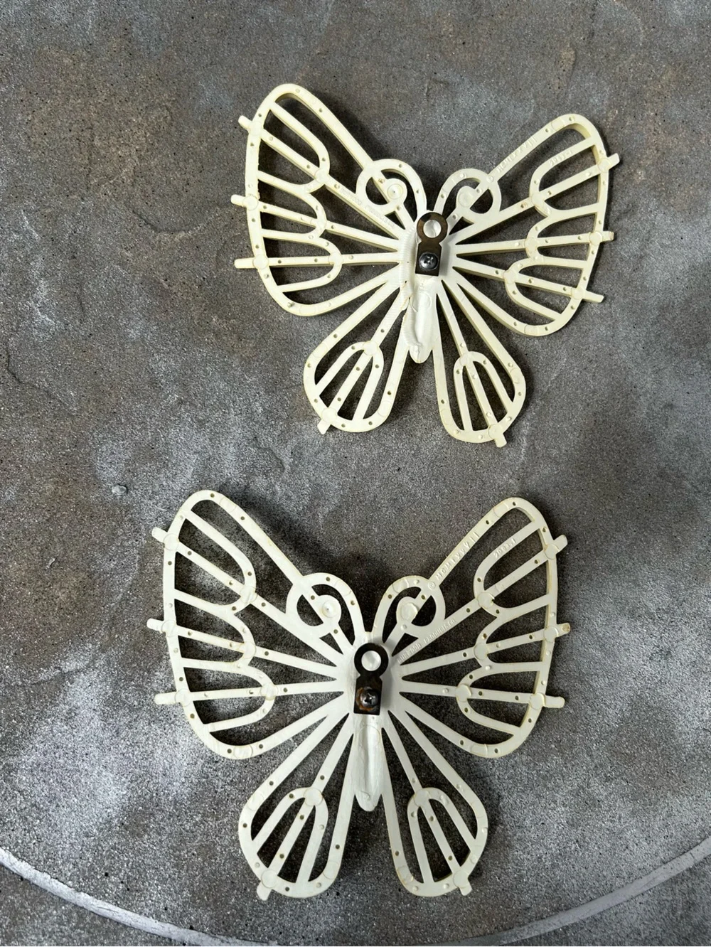 Vintage Home Interior Butterfly Wall Decor Set of 2